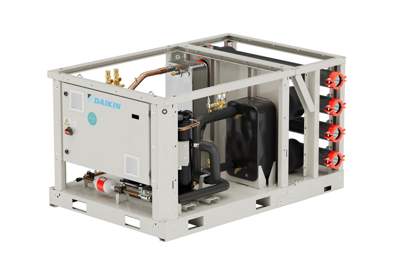 „Daikin“ naujasis modulinis vandens-vandens šilumos siurblys
