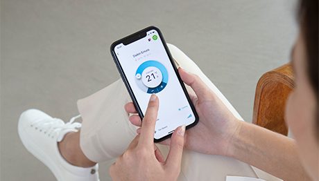 „Onecta“ programėlė išmaniajame telefone