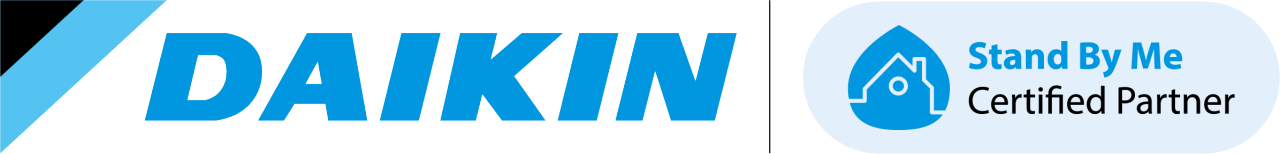 „Daikin Stand By Me Certified Partner“ programos logotipas