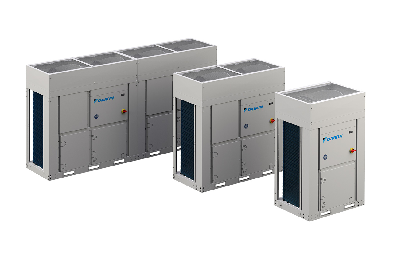 „R-32 Small Inverter Chiller“ 64–90 kW